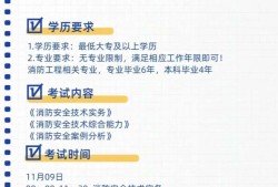 青海一級消防工程師報名時間青海省一級消防工程師報考條件
