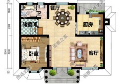 農村別墅戶型設計圖120平方米,農村別墅戶型設計圖