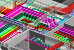 bim工程師建模火神廟,revit鐵塔建模