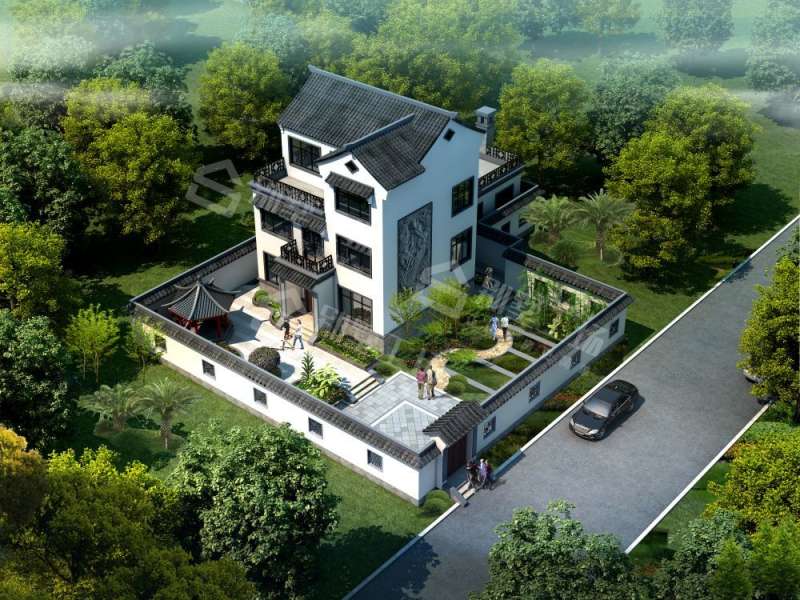 別墅鳥(niǎo)瞰圖實(shí)景,別墅鳥(niǎo)瞰圖  第1張