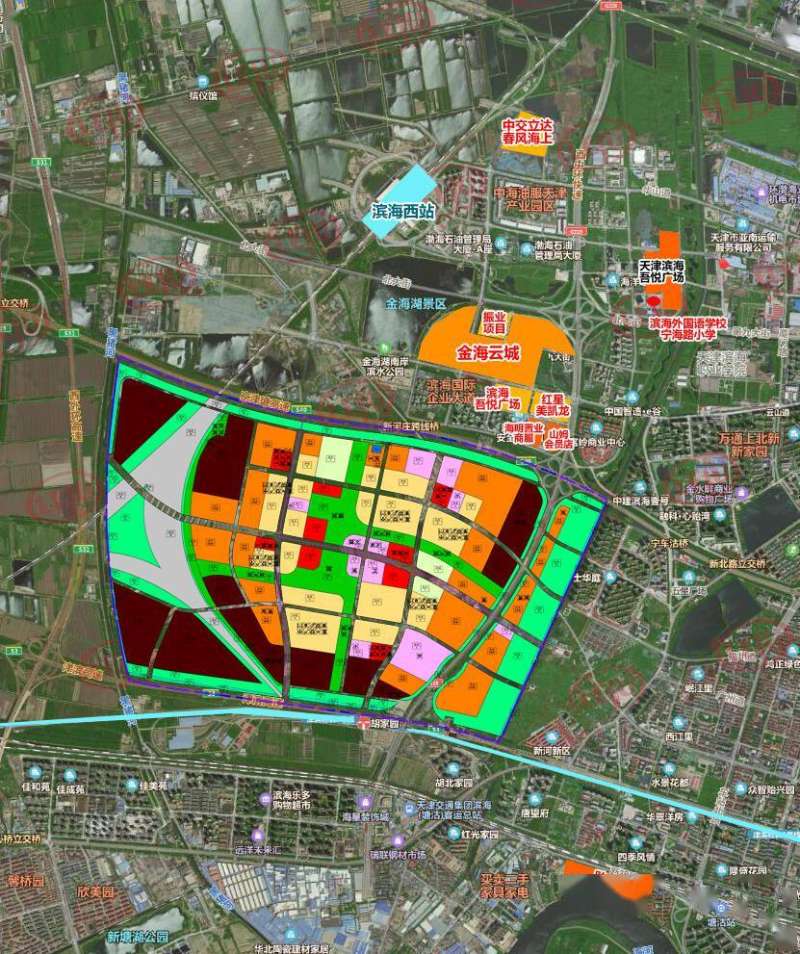 濱海新區規劃2025,濱海新區規劃圖 第1張 濱海新區規劃2025,濱海新區規劃圖 第1張