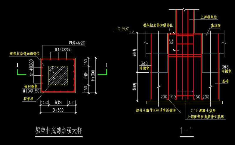 底部加強區底部加強區鋼筋圖解  第1張