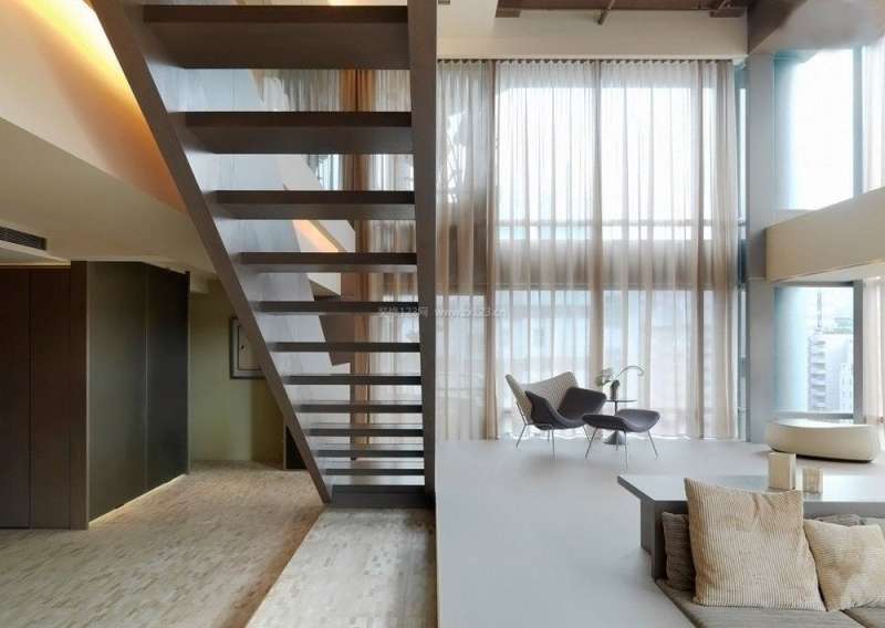 室內(nèi)樓梯設(shè)計圖,室內(nèi)樓梯設(shè)計圖片欣賞  第1張