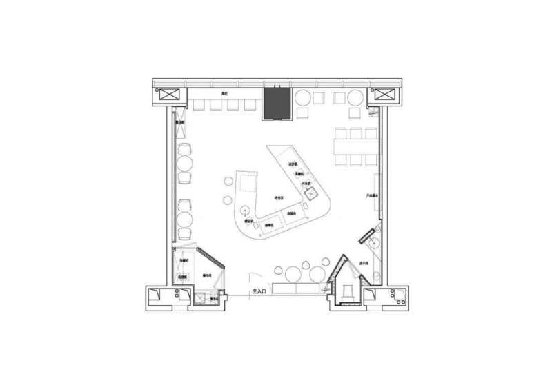店面平面圖店面平面圖設(shè)計(jì)圖紙  第1張