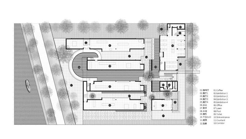 美術館平面圖,美術館平面圖布置 第1張 美術館平面圖,美術館平面圖布置 第1張
