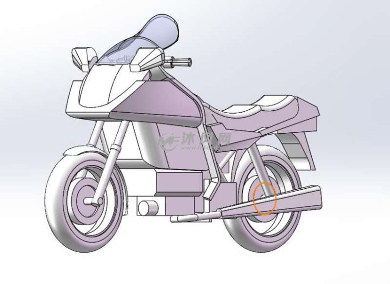 摩托車簡易圖紙怎么畫工程學摩托車圖紙  第1張