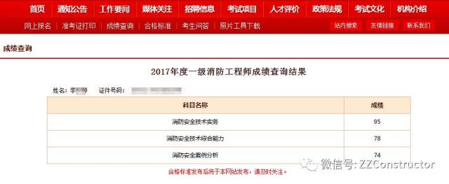 注冊(cè)消防工程師成績(jī)查詢一級(jí)注冊(cè)消防工程師證書(shū)含金量  第1張