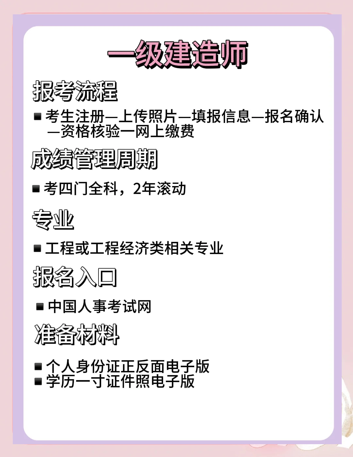 甘肅一級建造師報名時間甘肅一級建造師報名時間和考試時間  第1張