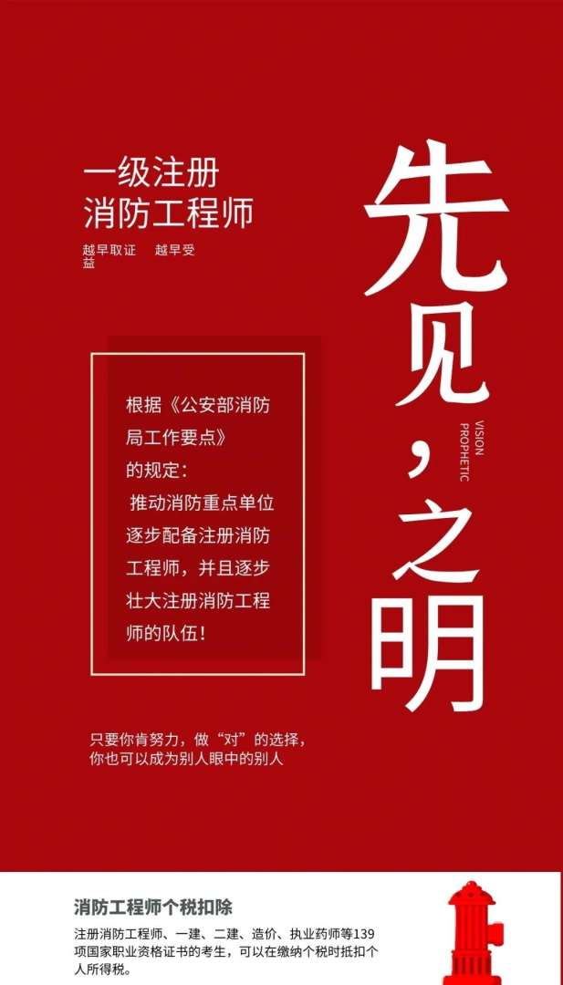 一級注冊消防工程師的工作一級注冊消防工程師的工作內容 第1張 一級注冊消防工程師的工作一級注冊消防工程師的工作內容 第1張